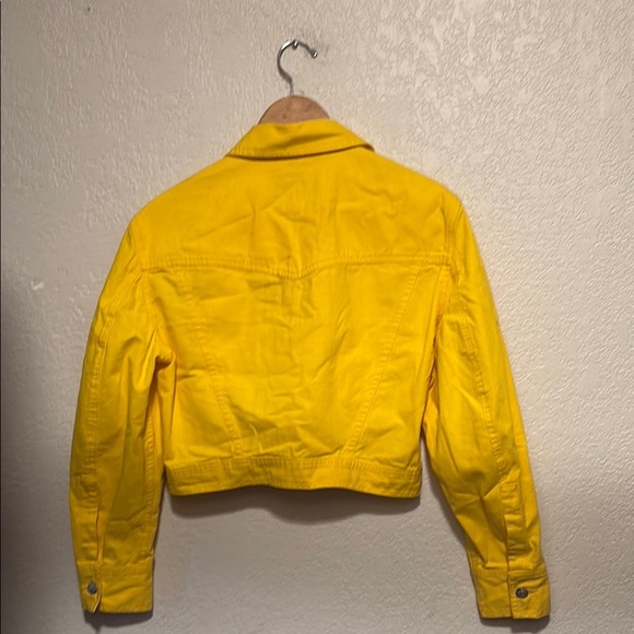 Versace Yellow Denim Jacket - Picture 3 of 3